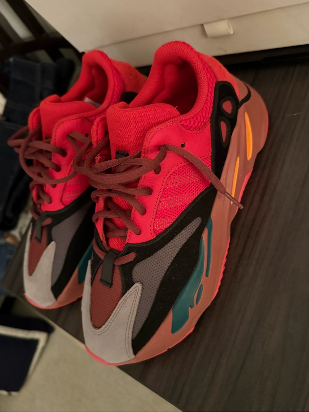 Yeezy 700 like new 100% Authentic worn once. NO INSOLE OR BOX!!!